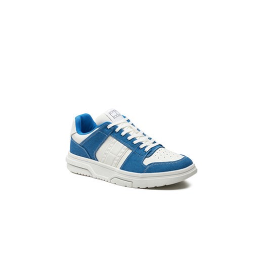 Tommy Jeans Sneakersy The Brooklyn Mix Material EM0EM01428 Niebieski Tommy Jeans 42 MODIVO