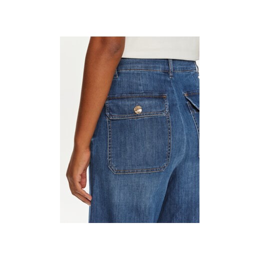 Marella Jeansy 2423186014 Niebieski Wide Leg Marella 40 MODIVO