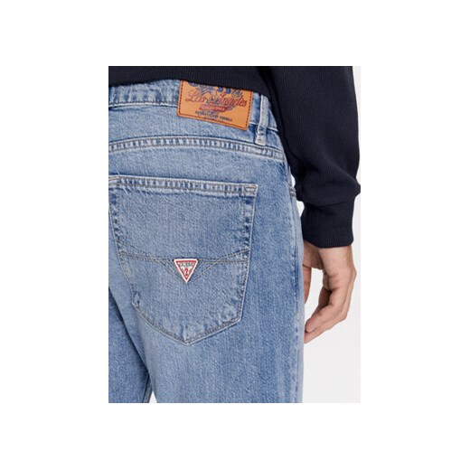 Guess Jeansy M4RAS2 D58M3 Niebieski Slim Fit Guess 30_34 MODIVO