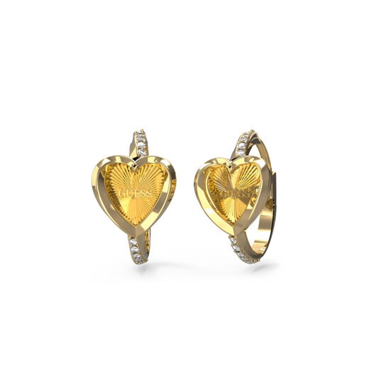 Guess Kolczyki JUBE04 613JW Złoty Guess uniwersalny MODIVO