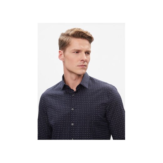 Calvin Klein Koszula K10K112298 Granatowy Slim Fit Calvin Klein 39 MODIVO