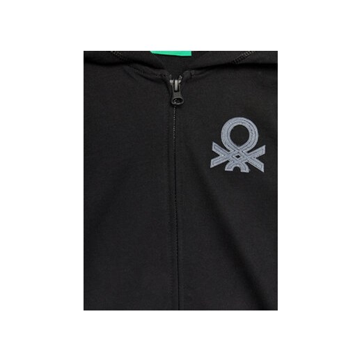 United Colors Of Benetton Bluza 3BC1C501U Czarny Regular Fit United Colors Of Benetton 120 MODIVO