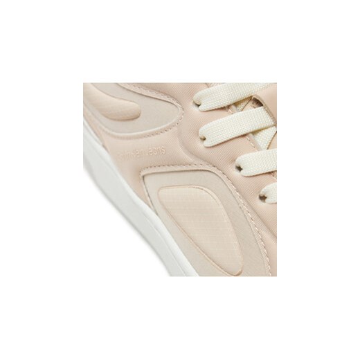 Calvin Klein Jeans Sneakersy Basket Cupsole Low Mix In Mtl YW0YW01462 Różowy 39 MODIVO