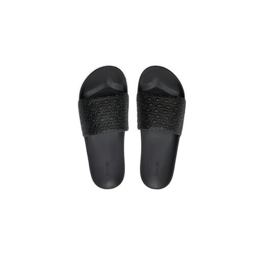 Calvin Klein Klapki Pool Slide Mono HM0HM01517 Czarny Calvin Klein 41 MODIVO