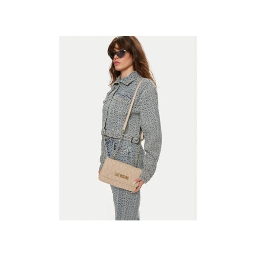 LOVE MOSCHINO Torebka JC4097PP1LLA0110 Beżowy Love Moschino uniwersalny MODIVO