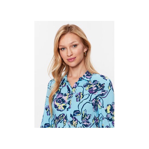 YAS Sukienka koszulowa Savanna 26022663 Niebieski Loose Fit Yas XS MODIVO