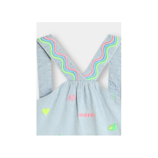 Billieblush Sukienka jeansowa U20176 Błękitny Regular Fit Billieblush 10Y MODIVO