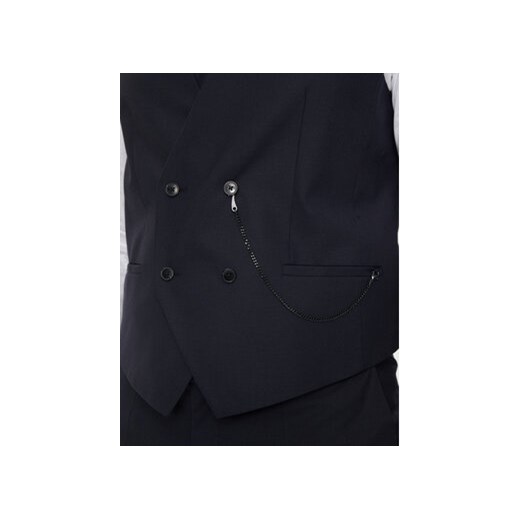 Hugo Garnitur Henry/Getlin234 50530119 Granatowy Regular Fit 48 MODIVO