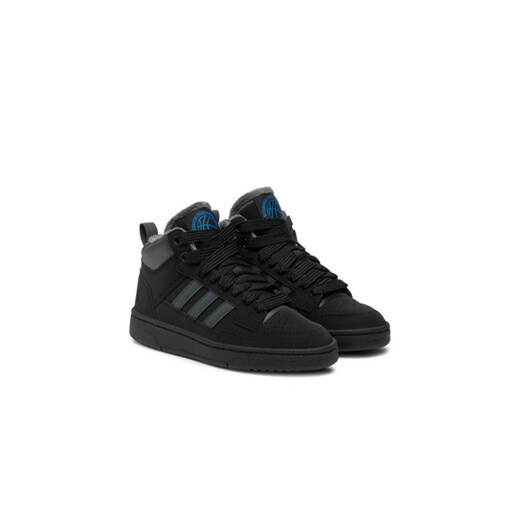 adidas Sneakersy Rapid Court Mid Winterized JR2804 Czarny 38_23 MODIVO