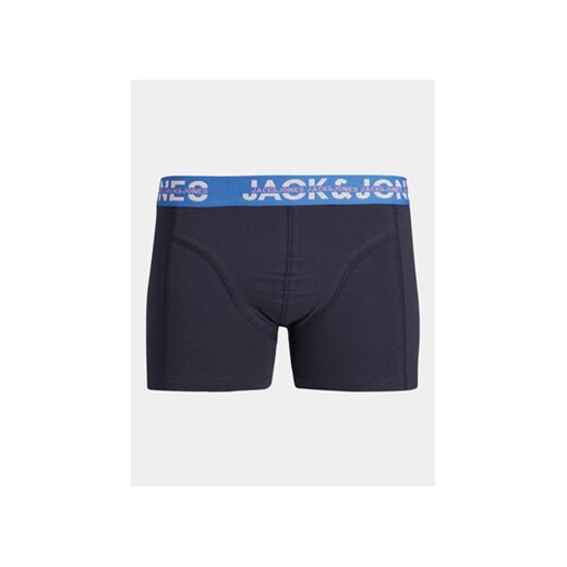 Jack&Jones Junior Komplet 3 par bokserek Havana 12250356 Granatowy Jack&jones Junior 140 MODIVO