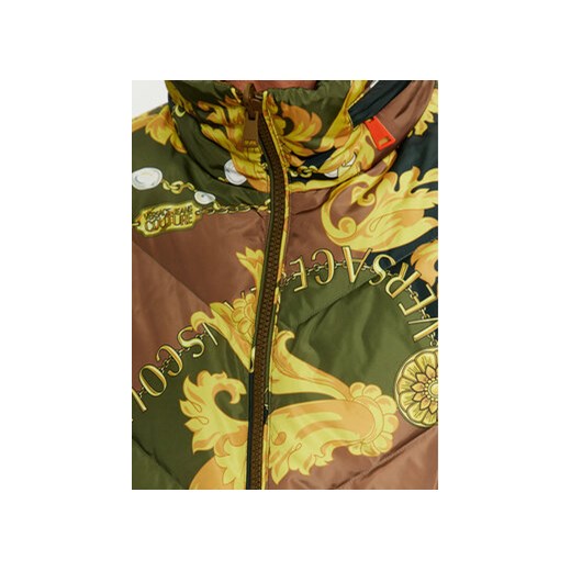 Versace Jeans Couture Kurtka puchowa 75GAUD04 Zielony Regular Fit 50 MODIVO