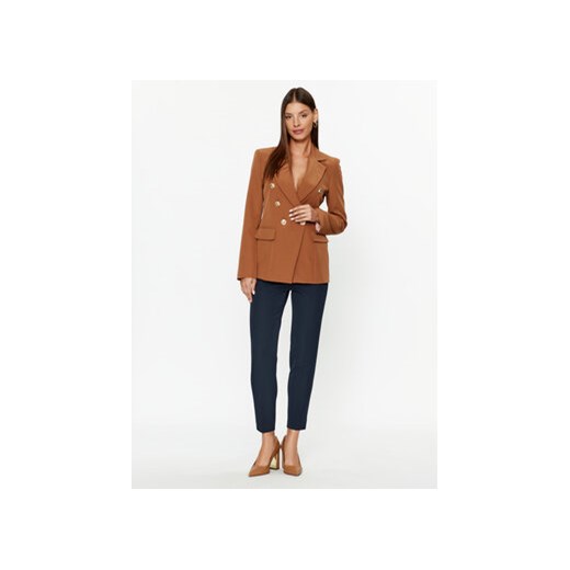 Maryley Spodnie materiałowe 23IB52Z/41MO Granatowy Regular Fit Maryley XS MODIVO