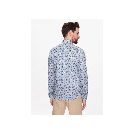 Lindbergh Koszula 30-203400 Niebieski Regular Fit L MODIVO