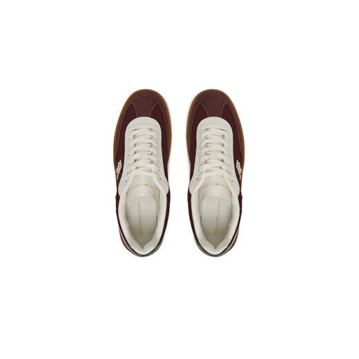 Tommy Hilfiger Sneakersy Heritage Sneaker Perf FW0FW08380 Bordowy Tommy Hilfiger 36 MODIVO