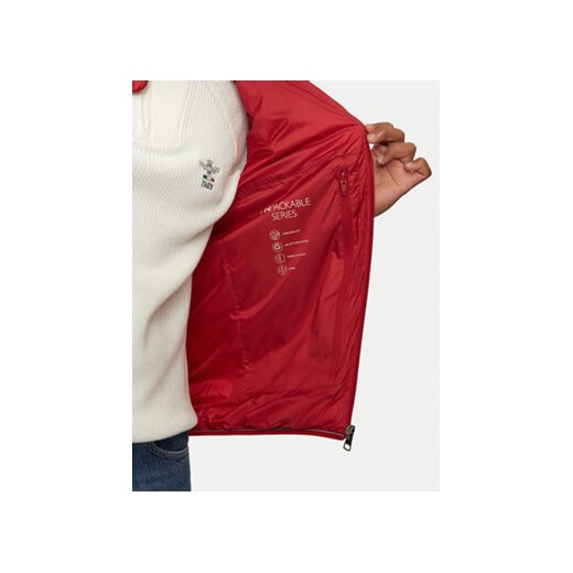 Tommy Hilfiger Kamizelka MW0MW18762 Czerwony Regular Fit Tommy Hilfiger S MODIVO
