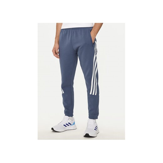 adidas Spodnie dresowe Future Icons 3-Stripes IR9194 Niebieski Slim Fit XXL MODIVO