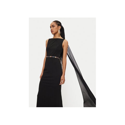 Rinascimento Sukienka wieczorowa CFC0120016003 Czarny Regular Fit Rinascimento L MODIVO