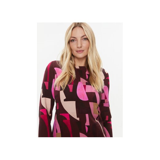 Marella Sukienka codzienna Nizza 2332261336200 Bordowy Regular Fit Marella 42 MODIVO