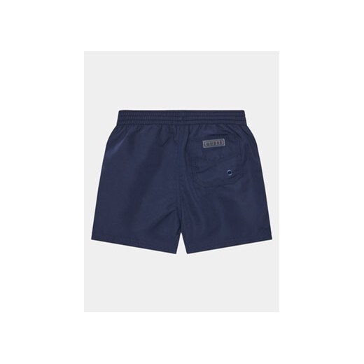 Guess Szorty sportowe L4GZ06 WG282 Granatowy Regular Fit Guess 16Y MODIVO