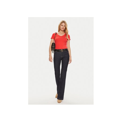 Guess T-Shirt W2YI45 J1314 Czerwony Slim Fit Guess S MODIVO