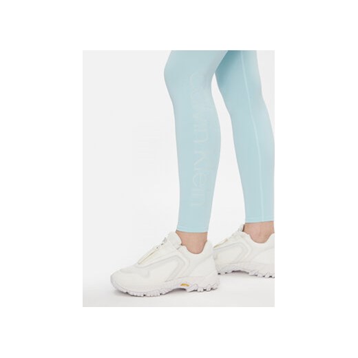 Calvin Klein Performance Legginsy 00GWS3L602 Niebieski Slim Fit L MODIVO