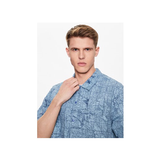 Gramicci Koszula G3SM-J016 Niebieski Casual Fit Gramicci L MODIVO