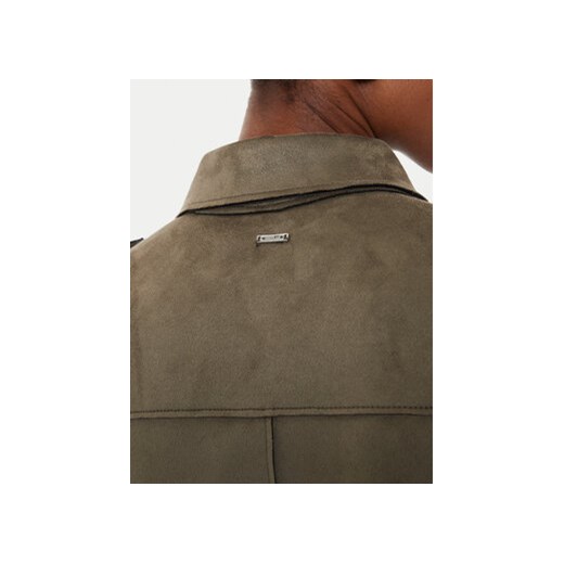 Morgan Kurtka z imitacji skóry 222-GSUD Zielony Regular Fit Morgan 38 MODIVO
