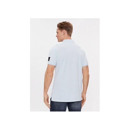 Calvin Klein Jeans Polo J30J323394 Niebieski Regular Fit S MODIVO