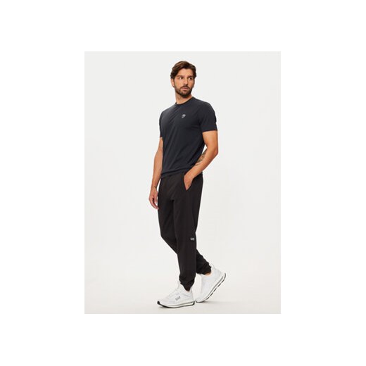 EA7 Emporio Armani Spodnie dresowe 6DPP58 PJVTZ 1200 Czarny Regular Fit 3XL MODIVO