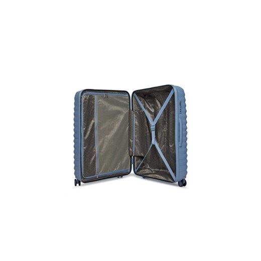 Puccini Walizka duża PP025A Niebieski Puccini one size MODIVO