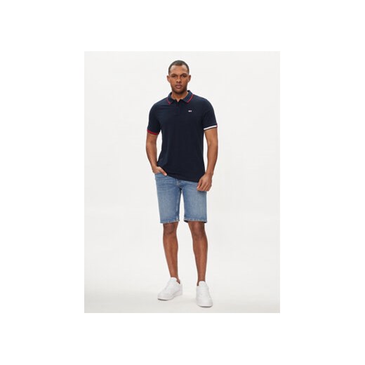Tommy Jeans Polo Flag DM0DM12963 Granatowy Regular Fit Tommy Jeans S MODIVO