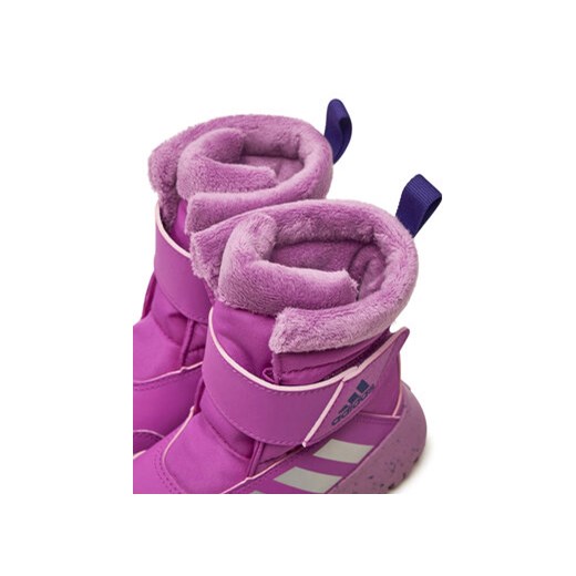 adidas Śniegowce Winterplay IE8673 Fioletowy 35 MODIVO