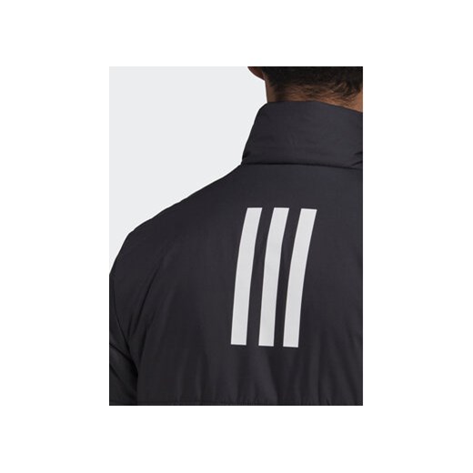 adidas Kurtka puchowa Bsc 3-Stripes HG8758 Czarny Regular Fit XXL MODIVO