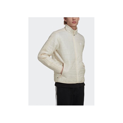 adidas Kurtka puchowa Padded Stand Collar HL9214 Beżowy Standard Fit XS MODIVO
