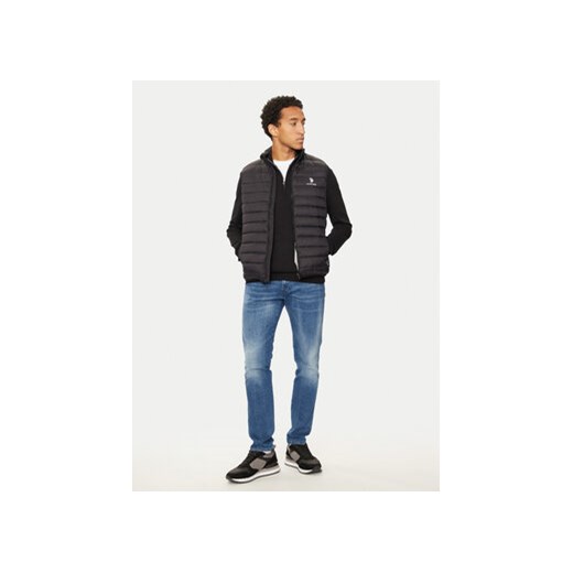 U.S. Polo Assn. Kamizelka MUP3267 Czarny Regular Fit ze sklepu MODIVO w kategorii Kamizelki męskie - zdjęcie 176618097