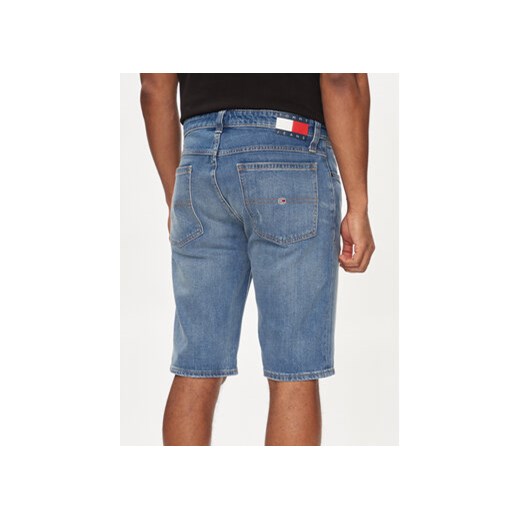 Tommy Jeans Szorty jeansowe Ronnie DM0DM18795 Niebieski Slim Fit Tommy Jeans 36 MODIVO