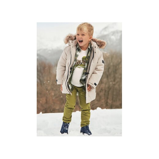 Mayoral Spodnie materiałowe 4539 Zielony Slim Fit Mayoral 5Y MODIVO