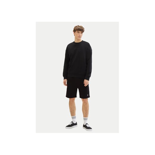Tom Tailor Denim Szorty sportowe 1040931 Czarny Relaxed Fit Tom Tailor Denim L MODIVO