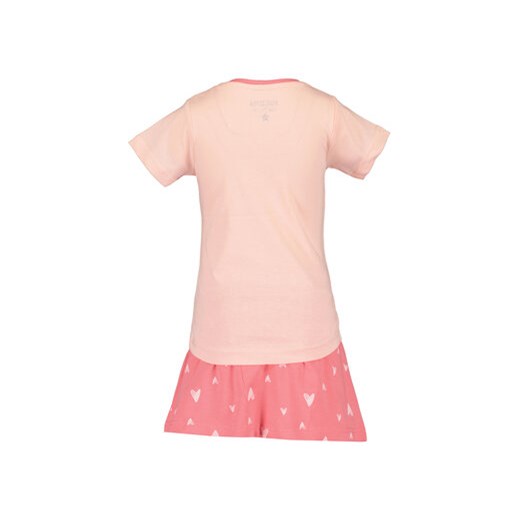 Blue Seven Komplet t-shirt i spódniczka 726015 X Różowy Regular Fit 122 MODIVO