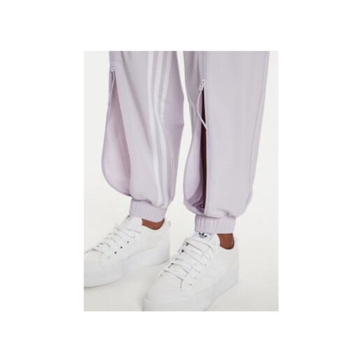 adidas Spodnie dresowe Dance All-Gender Versatile IS0907 Fioletowy Loose Fit M MODIVO