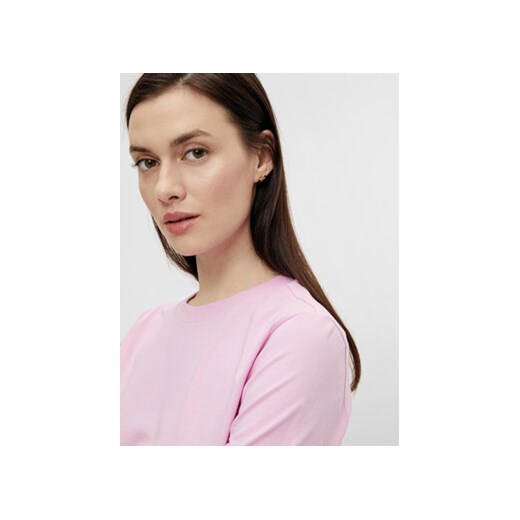 Pieces T-Shirt Ria 17086970 Różowy Regular Fit Pieces S MODIVO