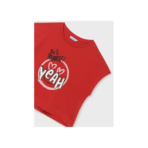 Mayoral T-Shirt 6053 Czerwony Mayoral 8Y MODIVO