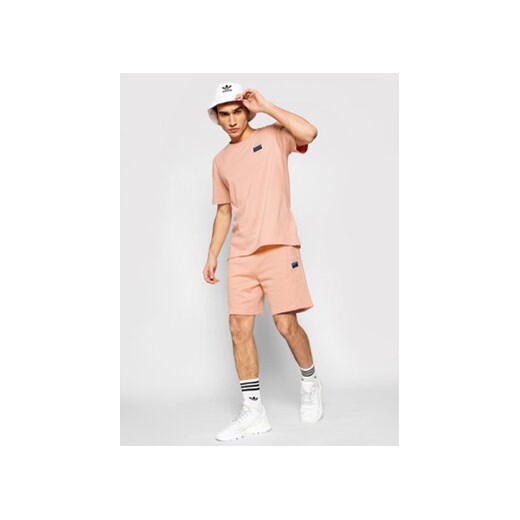 adidas T-Shirt R.Y.V. Abstract Trefoil GN3282 Różowy Regular Fit M MODIVO