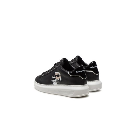 KARL LAGERFELD Sneakersy KL62524T Czarny Karl Lagerfeld 38 MODIVO