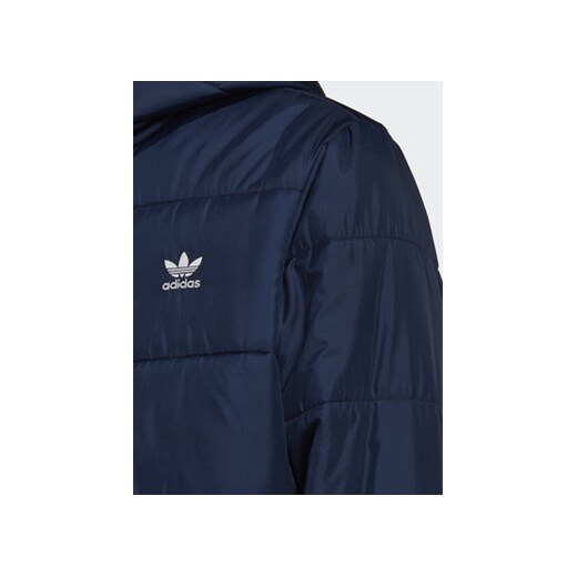 adidas Kurtka puchowa HM2462 Granatowy Relaxed Fit XS MODIVO