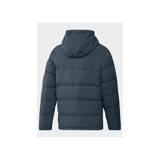 adidas Kurtka puchowa Helionic Down IK3176 Niebieski Regular Fit L MODIVO
