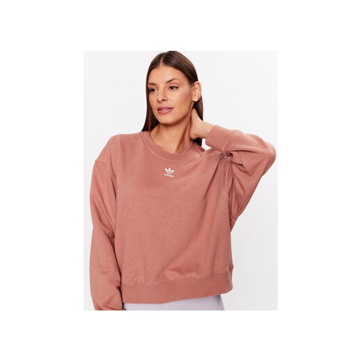 adidas Bluza Essentials+ Made with Hemp Sweatshirt IC1822 Brązowy Loose Fit XS MODIVO