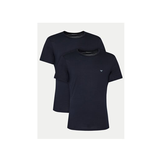 Emporio Armani Underwear Komplet 2 t-shirtów 111267 4F722 70835 Granatowy Slim XL MODIVO