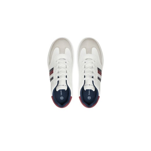 Tommy Hilfiger Sneakersy Stripes Low Cut Lace-Up Sneaker T3X9-33645-1269 Biały Tommy Hilfiger 37 MODIVO