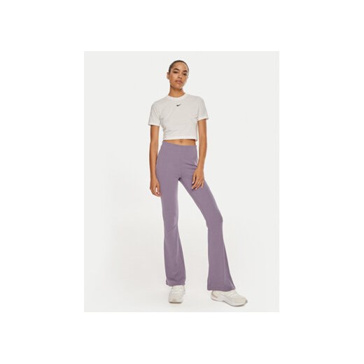 Nike Spodnie materiałowe FQ2113 Fioletowy Slim Fit Nike S MODIVO